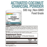 SOLARAY Activated Coconut Charcoal Powder 150g packaging