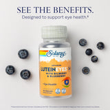 SOLARAY Advanced Lutein Eyes 24 Capsules back view