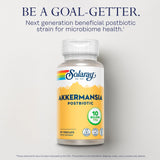 SOLARAY Akkermansia Postbiotic 100mg VegCap back view