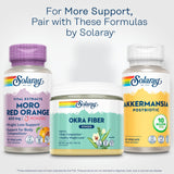 SOLARAY Akkermansia Postbiotic 100mg VegCap with ingredients list