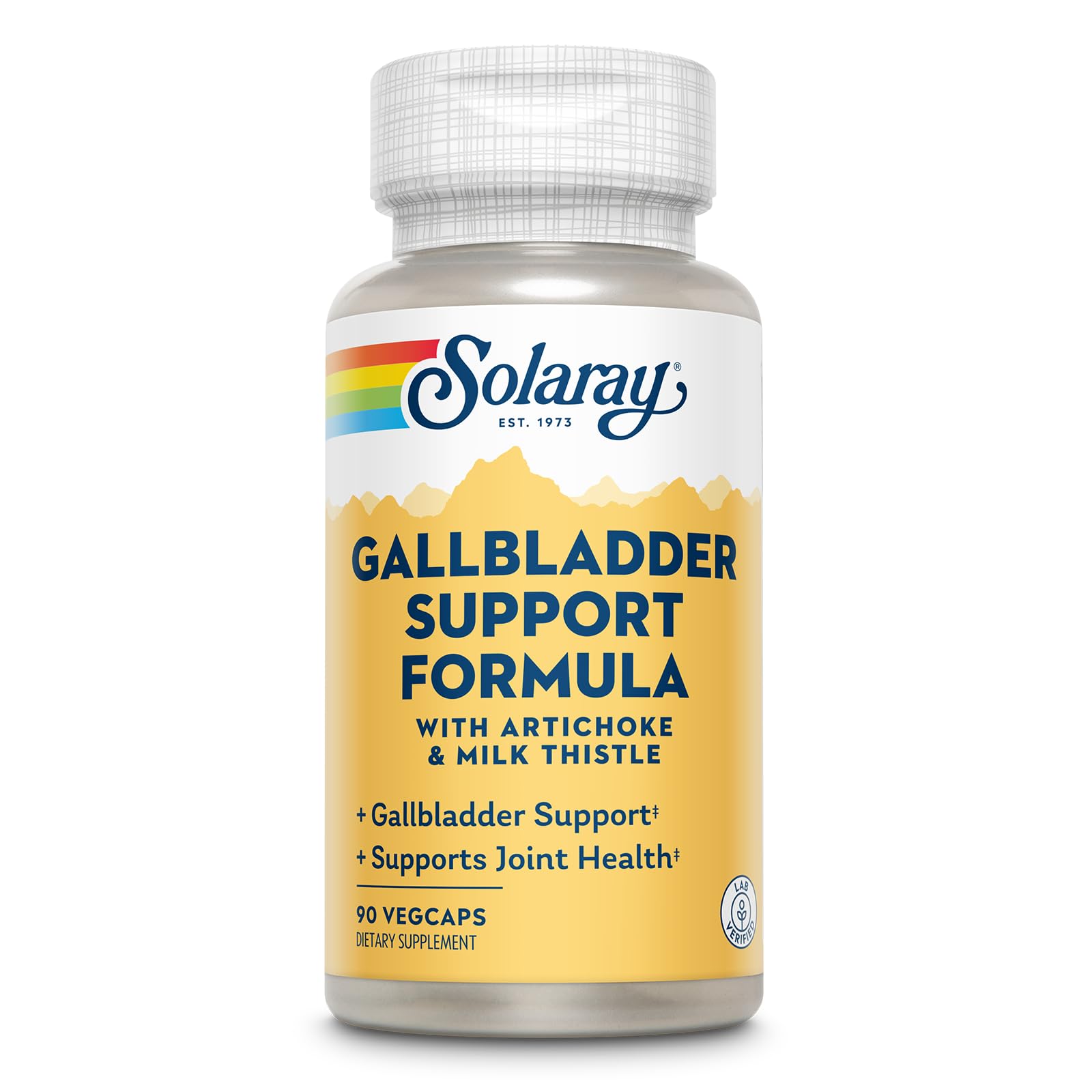 SOLARAY Artichoke Supplement 3-VegCap bottle front view