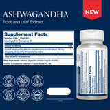 SOLARAY Ashwagandha Capsules side view showing bottle