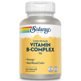 SOLARAY B-Complex 75 Time Release 100 Capsules front view