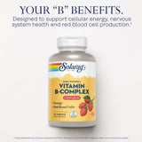 SOLARAY B-Complex Chewables strawberry flavour chewable tablets