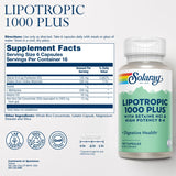 SOLARAY B-Complex Lipotropic Complex 100g capsules side view