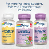 SOLARAY Berberine & Bergamot Extract 500mg eco-friendly packaging