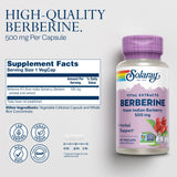 SOLARAY Berberine Complex 250mg 60 Capsules side view