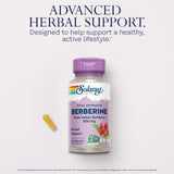 SOLARAY Berberine Complex 250mg 60 Capsules with packaging