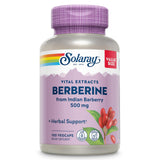 SOLARAY Berberine HCl 500mg supplement front view