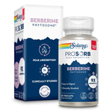 SOLARAY Berberine Supplement 550mg 30% HCl front view