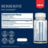 SOLARAY Berberine Supplement 550mg ProSorb Phytosome bottle side view