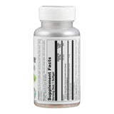 SOLARAY Beta Carotene Softgels with natural ingredients background