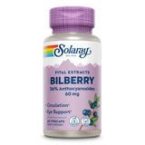 SOLARAY Bilberry Capsules with eco-friendly packaging