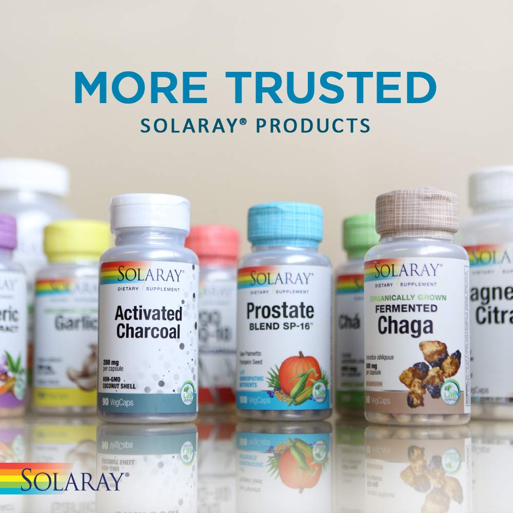 SOLARAY Biotin 5000 MCG Capsules in a lifestyle setting