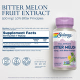 SOLARAY Bitter Melon Supplement capsule close-up