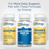 SOLARAY Black Currant Oil Softgels 600mg lifestyle scene