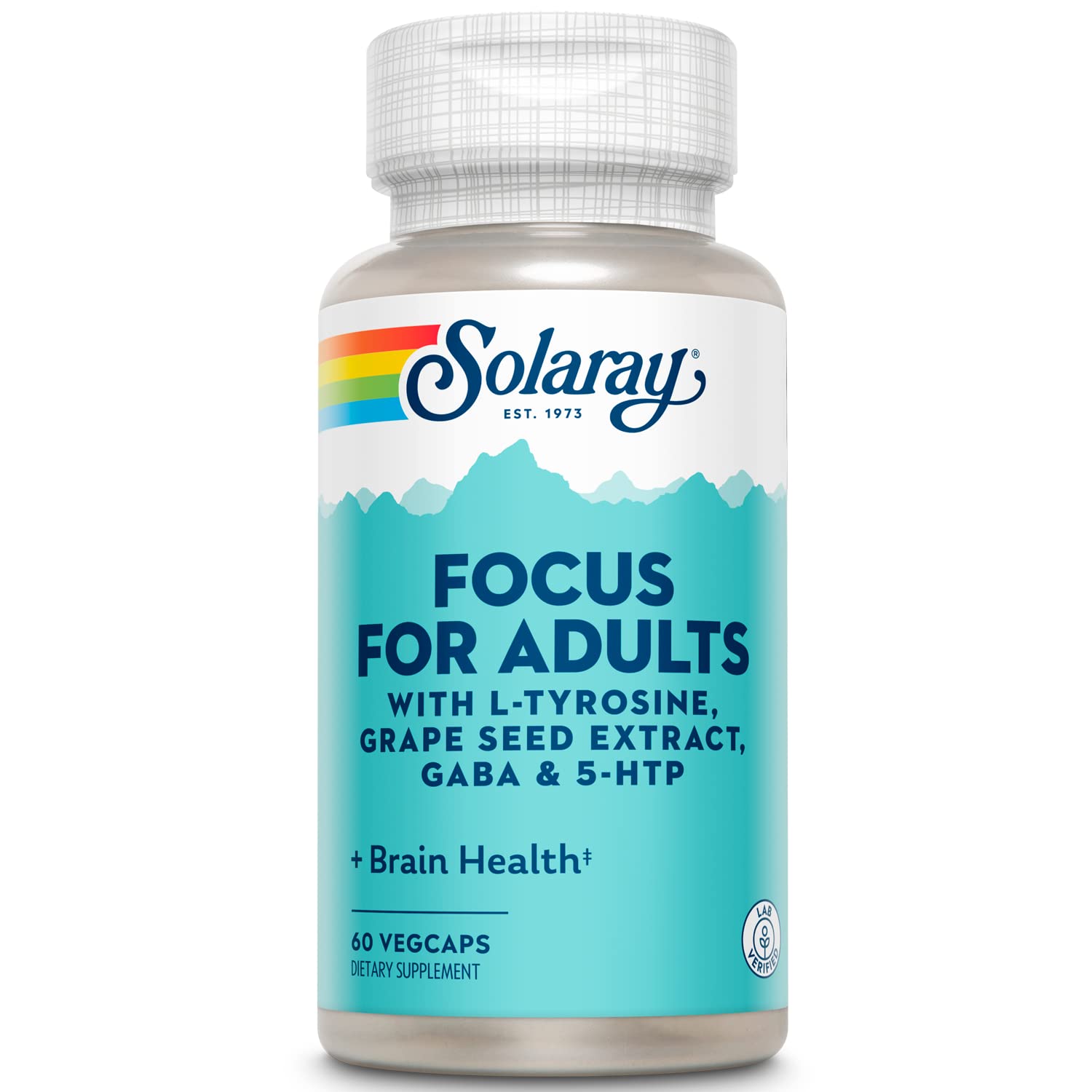 SOLARAY Blended Vitamin & Mineral Supplement front view with eco-friendly packaging