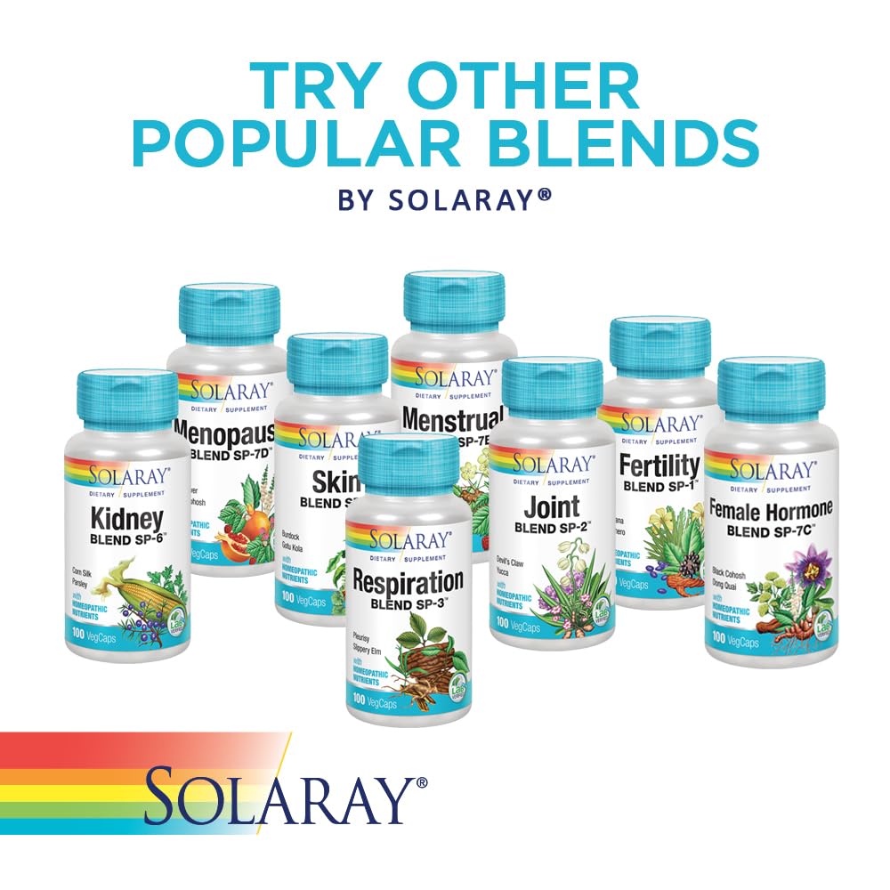 SOLARAY Blended Vitamin & Mineral Supplement with a measuring spoon