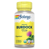 SOLARAY Burdock Root Capsules 970mg front view