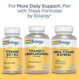 SOLARAY Cal Mag Citrate supplement bottle with eco-friendly packaging