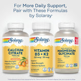 SOLARAY Calcium Citrate Chewables with natural ingredients
