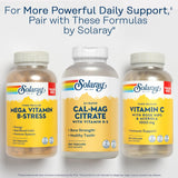 SOLARAY Calcium Magnesium with Vitamin D2 1000mg 500mg Capsules with herbal ingredients
