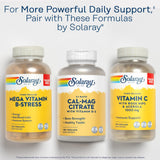 SOLARAY Calcium Magnesium with Vitamin D2 1000mg 500mg eco-friendly packaging
