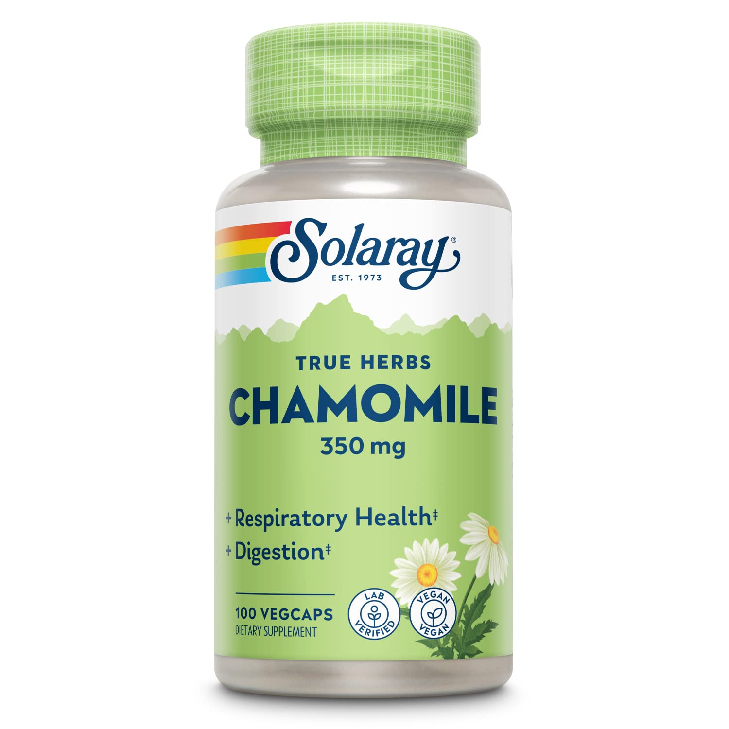 SOLARAY Chamomile capsule bottle with label