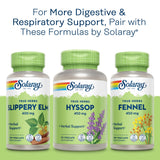 SOLARAY Chamomile capsules in a hand