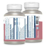 SOLARAY CircuLegs bottle side view showing label