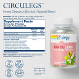SOLARAY CircuLegs capsules in a clear dish