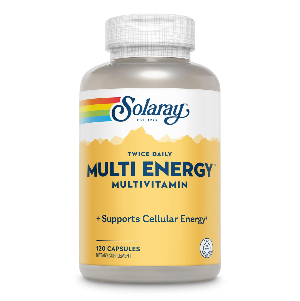 SOLARAY Complete Blended Vitamin & Mineral Supplement front view