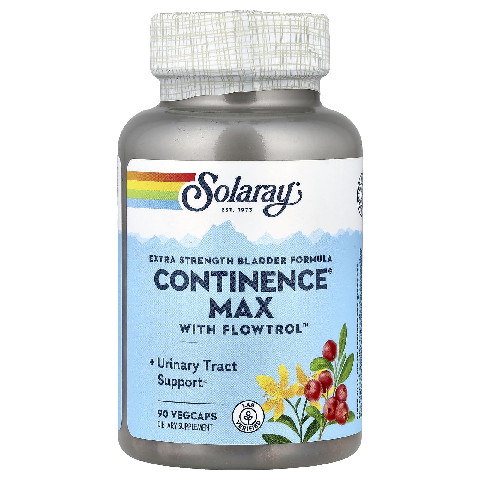 SOLARAY Continence Max 90 VCapsules front view