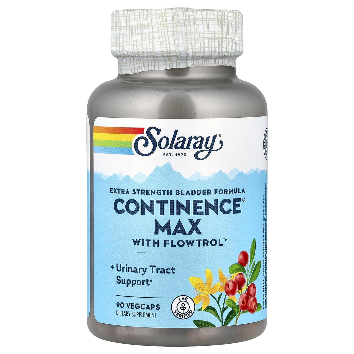 SOLARAY Continence Max 90 VCapsules front view