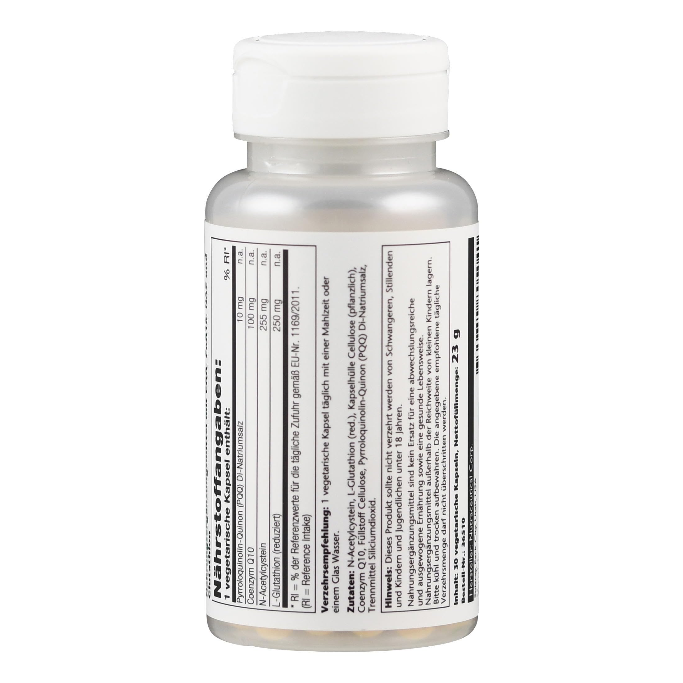 SOLARAY CoQ10 Supplement capsules displayed on a wooden surface