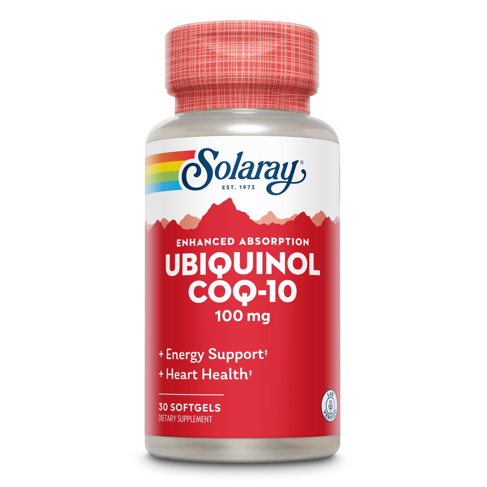SOLARAY CoQ10 Ubiquinol Capsules ingredients list
