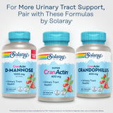 SOLARAY CranActin Cranberry Extract Capsules 400mg eco-friendly packaging