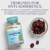 SOLARAY Cranberry D-Mannose Supplement capsules close-up