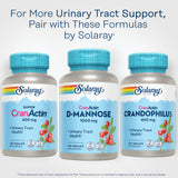 SOLARAY Cranberry D-Mannose Supplement with fresh cranberries