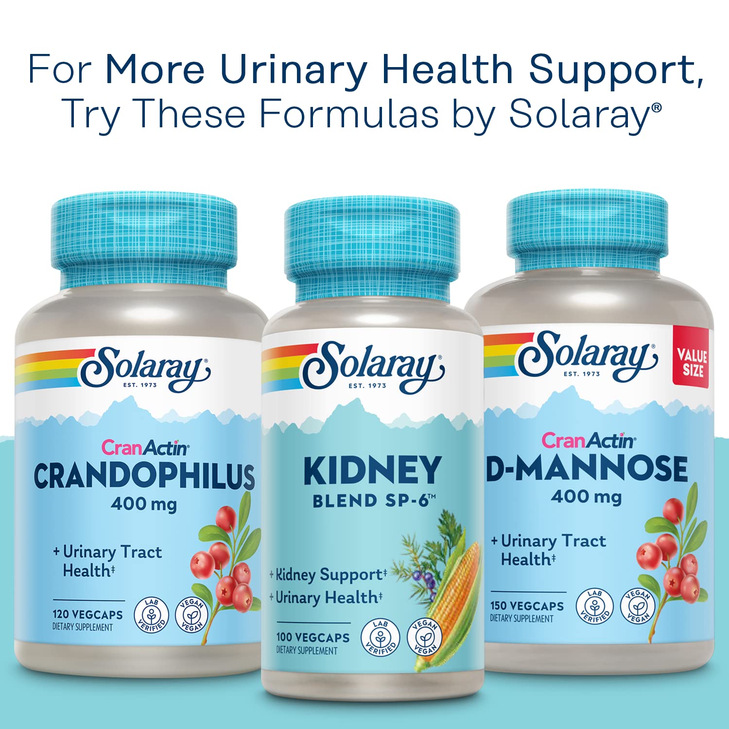 SOLARAY Cranberry Dietary Supplement 172g on a wooden table