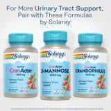 SOLARAY Cranberry Supplement displayed with fresh cranberries