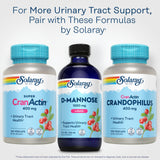 SOLARAY D-Mannose Liquid Supplement packaging dimensions