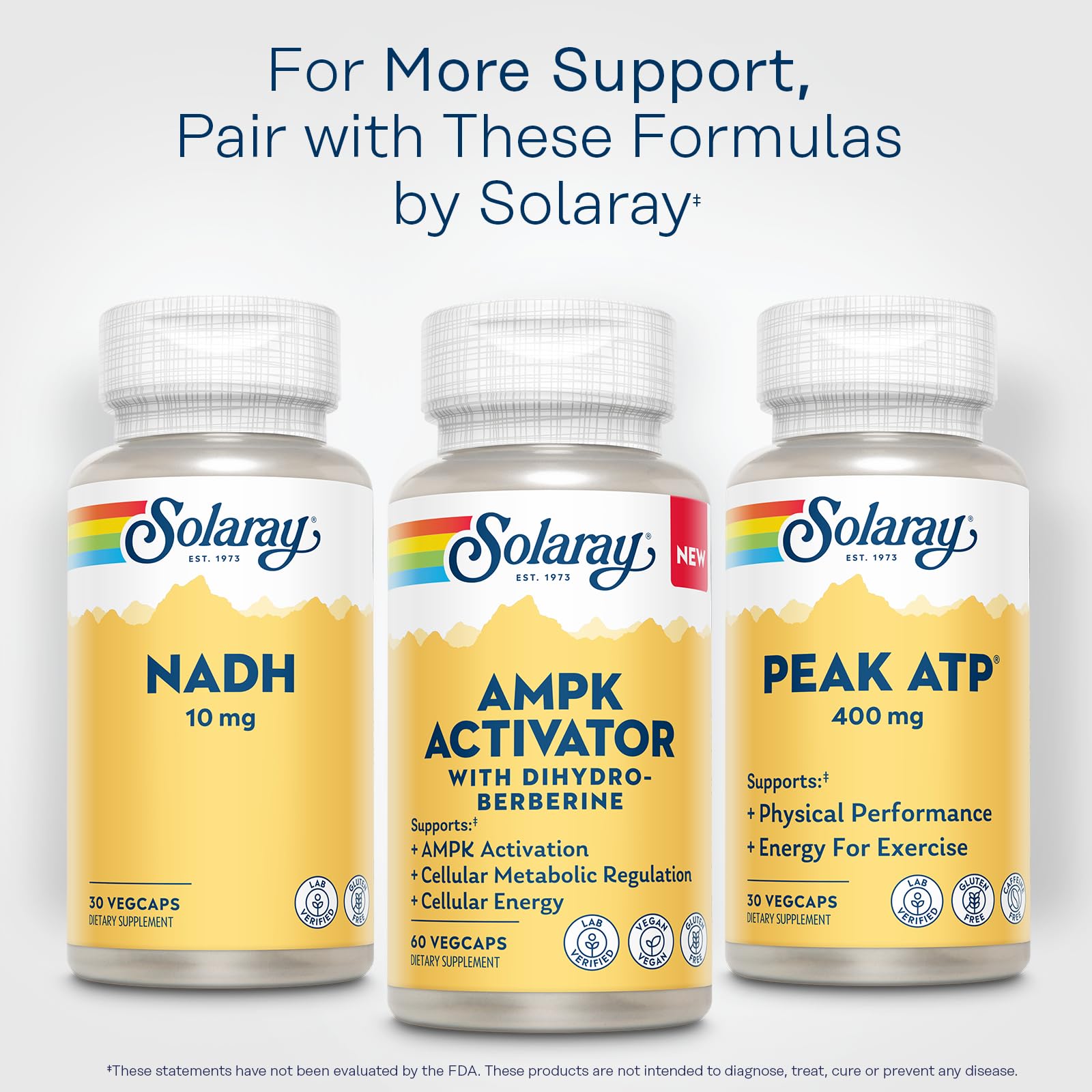 SOLARAY Dihydro-Berberine Supplement with measuring spoon