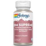 SOLARAY DIM 100mg Diindolylmethane supplement front view