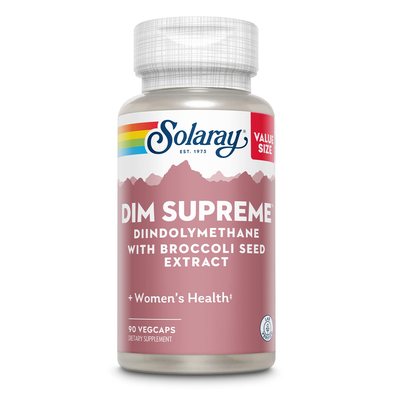 SOLARAY DIM Supplement 100mg bottle front view