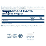 SOLARAY DL-Phenylalanine 60 Veg Capsules side view