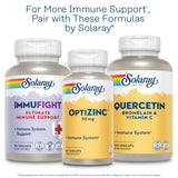 SOLARAY Elderberry Supplement product label close-up