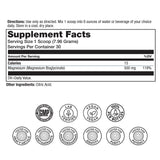 SOLARAY Extra Strength Magnesium Powder 500mg packaging