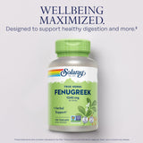 SOLARAY Fenugreek Supplement capsules close-up