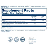 SOLARAY Food Carotene softgel bottle with label